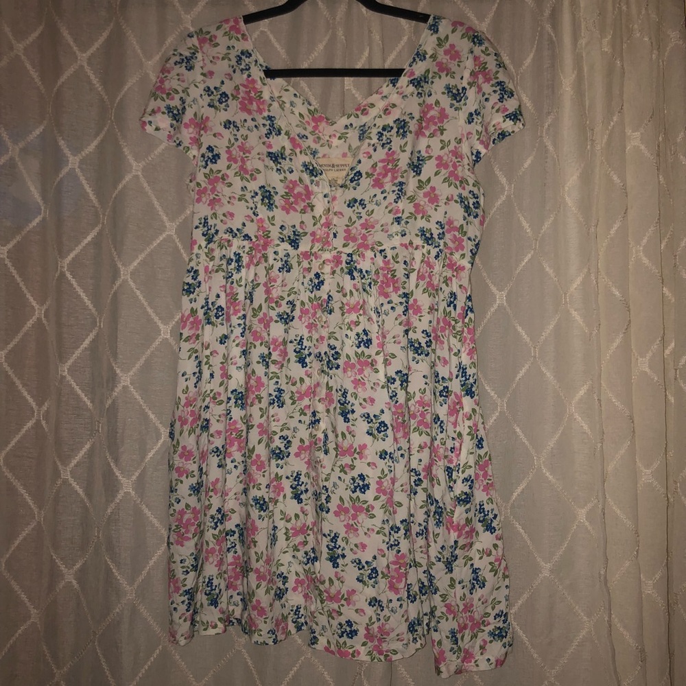 Floral babydoll dress